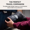 image:imageTrtl Mini Wrap Compact Blanket for Travel  Quilted Insulation  Convenient Packable Blanket  Comes with RollTop Bag  Features a Secure PocketSmall