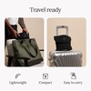 image:imageTrtl Travel Pillow Original 20  Scientifically Proven Super Soft Travel Pillow with Premium Head amp Neck Support  for Airplane Travel  Machine Washable  Lightweight amp Compact  Jet Black  SmallJet Black