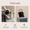 image:imageTrtl Travel Pillow Original 20  Scientifically Proven Super Soft Travel Pillow with Premium Head amp Neck Support  for Airplane Travel  Machine Washable  Lightweight amp Compact  Jet Black  SmallJet Black