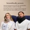 image:imageTrtl Travel Pillow Original 20  Scientifically Proven Super Soft Travel Pillow with Premium Head amp Neck Support  for Airplane Travel  Machine Washable  Lightweight amp Compact  Jet Black  SmallJet Black