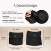 image:imageTrtl Travel Pillow Original 20  Scientifically Proven Super Soft Travel Pillow with Premium Head amp Neck Support  for Airplane Travel  Machine Washable  Lightweight amp Compact  Jet Black  SmallJet Black