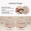 image:imageTrtl Travel Pillow Original 20  Scientifically Proven Super Soft Travel Pillow with Premium Head amp Neck Support  for Airplane Travel  Machine Washable  Lightweight amp Compact  Jet Black  SmallSand Beige