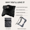 image:imageTrtl Travel Pillow Warm  Scientifically Proven Neck Pillow for Traveling and Sleeping  with Thermoregulating Fabric for Added Warmth  Lightweight Plane Neck Pillow
