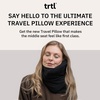 image:imageTrtl Travel Pillow Warm  Scientifically Proven Neck Pillow for Traveling and Sleeping  with Thermoregulating Fabric for Added Warmth  Lightweight Plane Neck Pillow