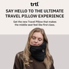 image:imageTrtl Travel Pillow Warm Junior Scientifically Proven Neck Pillow for Traveling and Sleeping  with Thermoregulating Fabric for Added Warmth  Lightweight Plane Neck Pillow  Small Travel Pillow