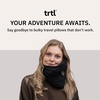 image:imageTrtl Travel Pillow Warm Junior Scientifically Proven Neck Pillow for Traveling and Sleeping  with Thermoregulating Fabric for Added Warmth  Lightweight Plane Neck Pillow  Small Travel Pillow
