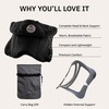 image:imageTrtl Travel Pillow Warm Junior Scientifically Proven Neck Pillow for Traveling and Sleeping  with Thermoregulating Fabric for Added Warmth  Lightweight Plane Neck Pillow  Small Travel Pillow