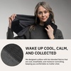 image:imagetrtl Travel Pillow Cool for Neck Support  Cooling Travel Pillow for Airplanes  Breathable Fabric  Lightweight Easy to Carry  for Traveling on Flights Cars and Trains  BlackGrey