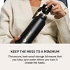 image:imagetrtl Travel Water Bottle Flask Insulated Water Bottle That Keeps Drinks Cool for Up to 24 Hours  Secure LeakProof Lid