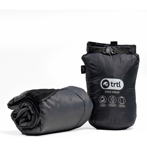 image:imageTrtl Mini Wrap Compact Blanket for Travel  Quilted Insulation  Convenient Packable Blanket  Comes with RollTop Bag  Features a Secure PocketSmall