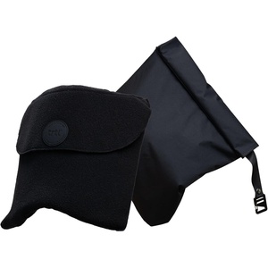 image:imageTrtl Travel Pillow Original 20  Scientifically Proven Super Soft Travel Pillow with Premium Head amp Neck Support  for Airplane Travel  Machine Washable  Lightweight amp Compact  Jet Black  SmallJet Black