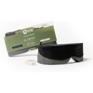 image:imagetrtl Glimpse Sleep Mask Blackout Eye Mask for Sleeping Comfortable Breathable Eye Masks for Sleep While Traveling Comes with Travel Bag