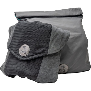 image:imagetrtl Travel Pillow Cool for Neck Support  Cooling Travel Pillow for Airplanes  Breathable Fabric  Lightweight Easy to Carry  for Traveling on Flights Cars and Trains  BlackGrey