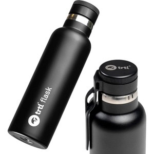 image:imagetrtl Travel Water Bottle Flask Insulated Water Bottle That Keeps Drinks Cool for Up to 24 Hours  Secure LeakProof Lid
