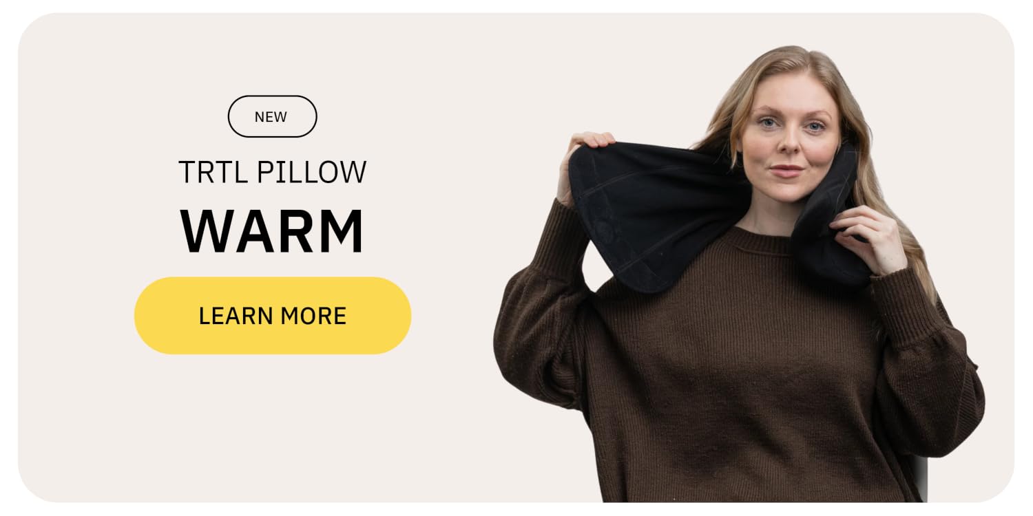 Trtl Neck Pillows ：Lightweight, Washable Travel Sleep Essentials