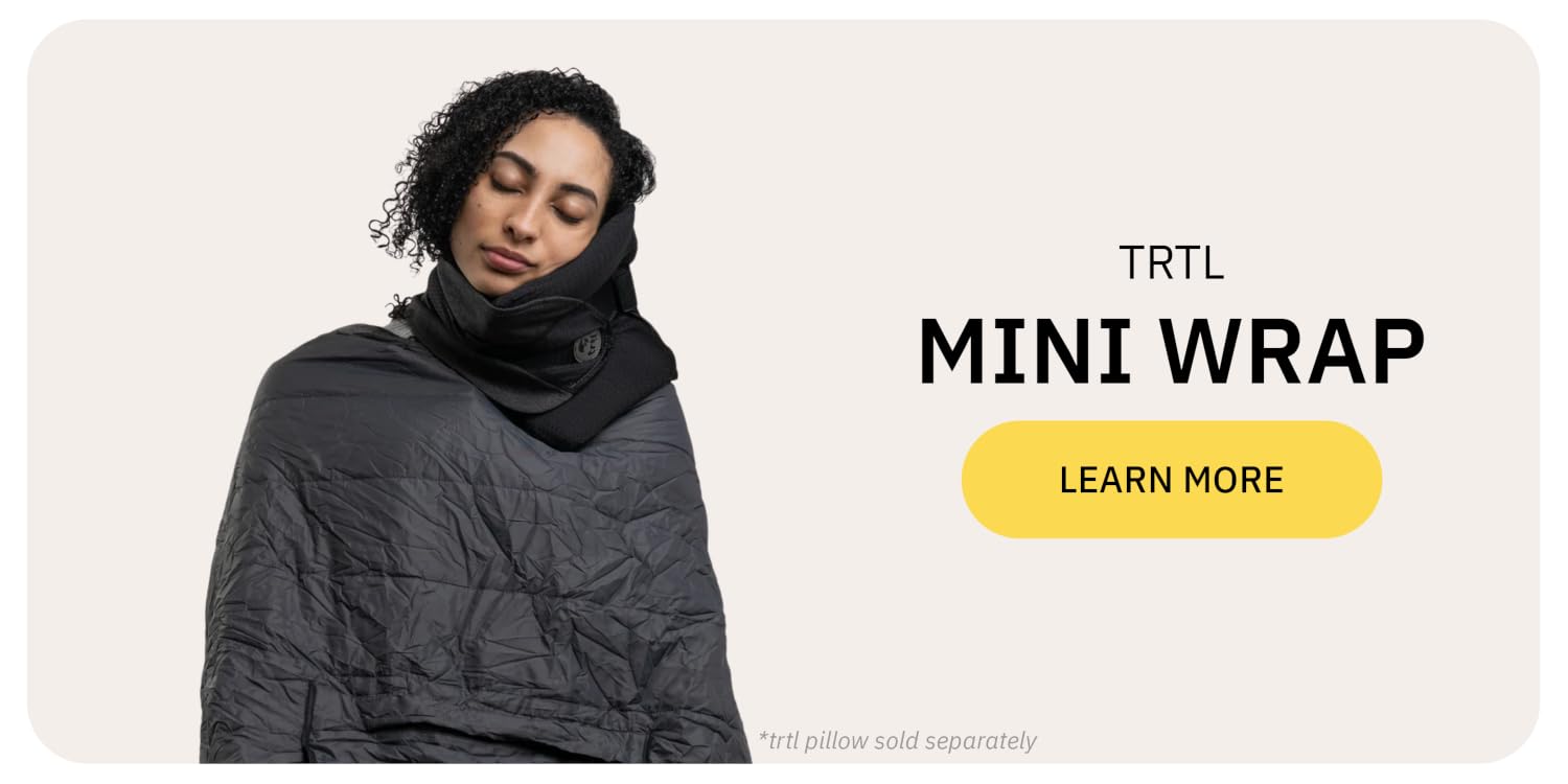 Trtl Neck Pillows ：Lightweight, Washable Travel Sleep Essentials